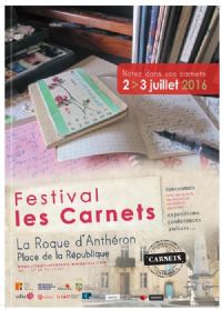 Festival les Carnets. Du 2 au 3 juillet 2016 à La Roque d'Anthéron. Bouches-du-Rhone.  10H00